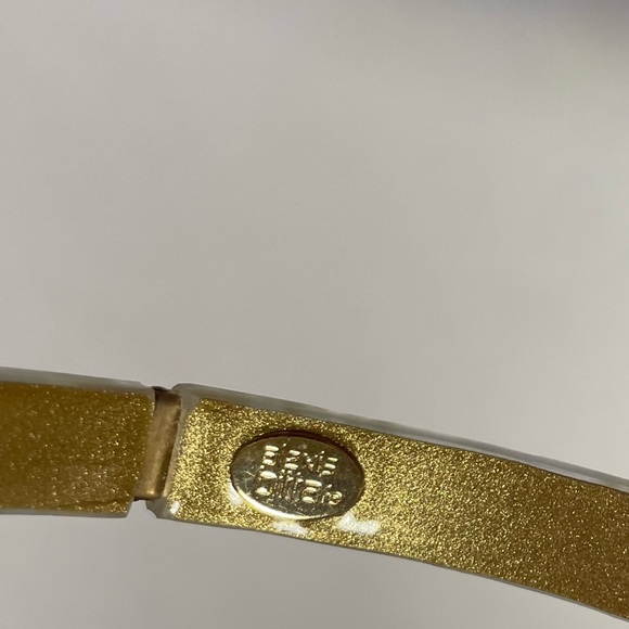 NWOT ALEXIS BITTAR WHITE RHINESTONE BRACELET - Picture 3 of 3